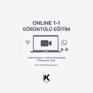 ONLİNE BİREBİR EĞİTİM PAKETİ(Aylık Program)